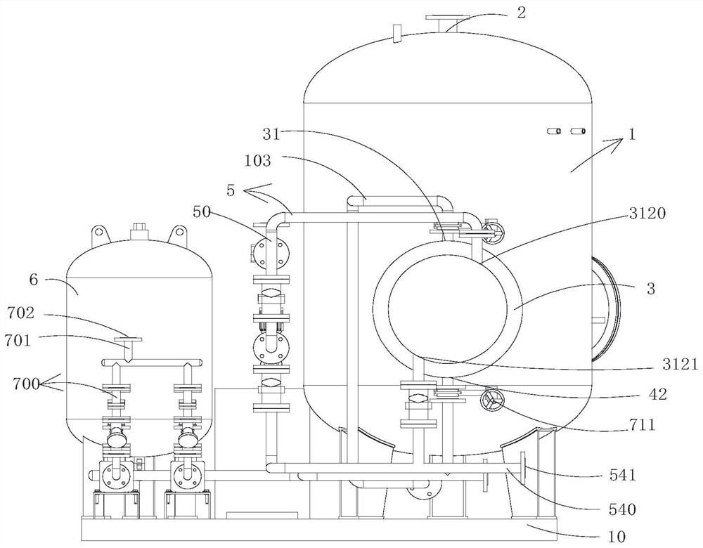 A high-efficiency constant temperature semi-volume heat exchange unit