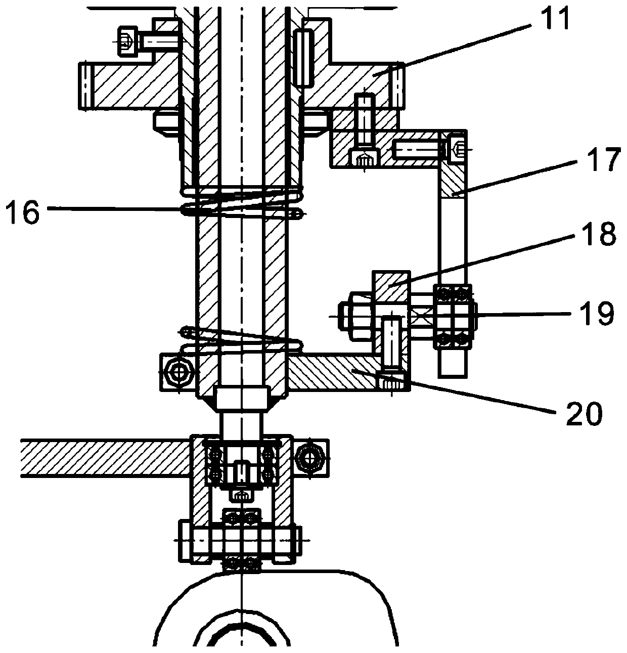 Rotating disk tracking type filling capping machine