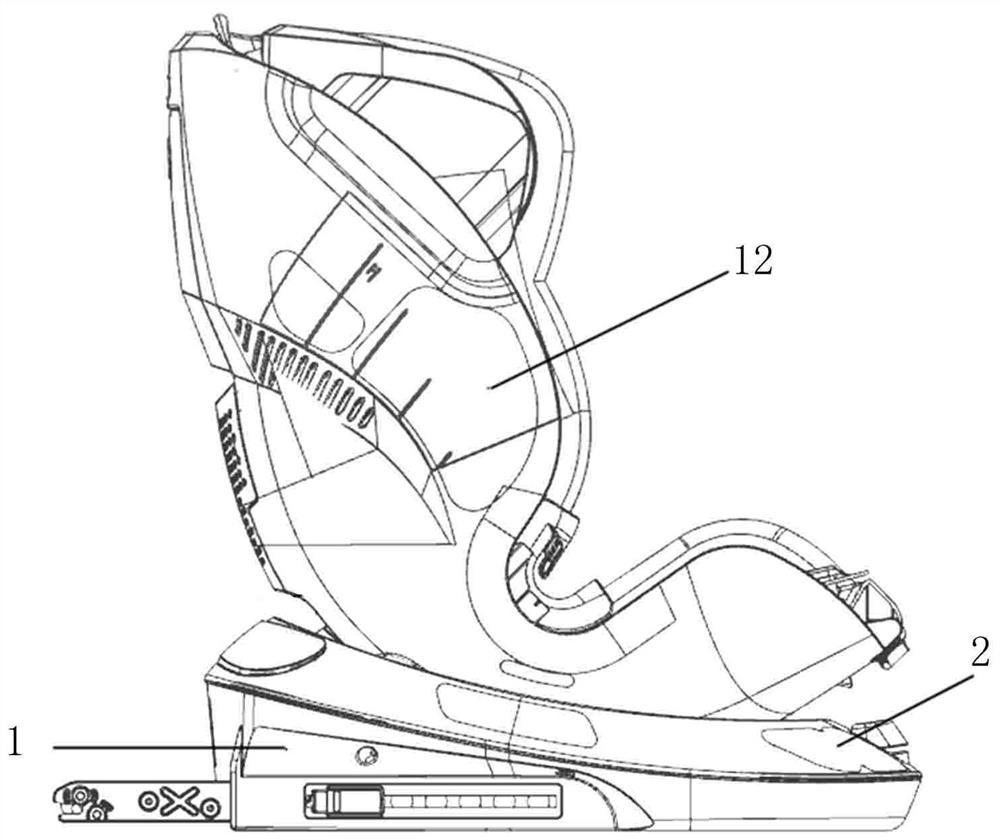 Automatic gear shifting child safety seat