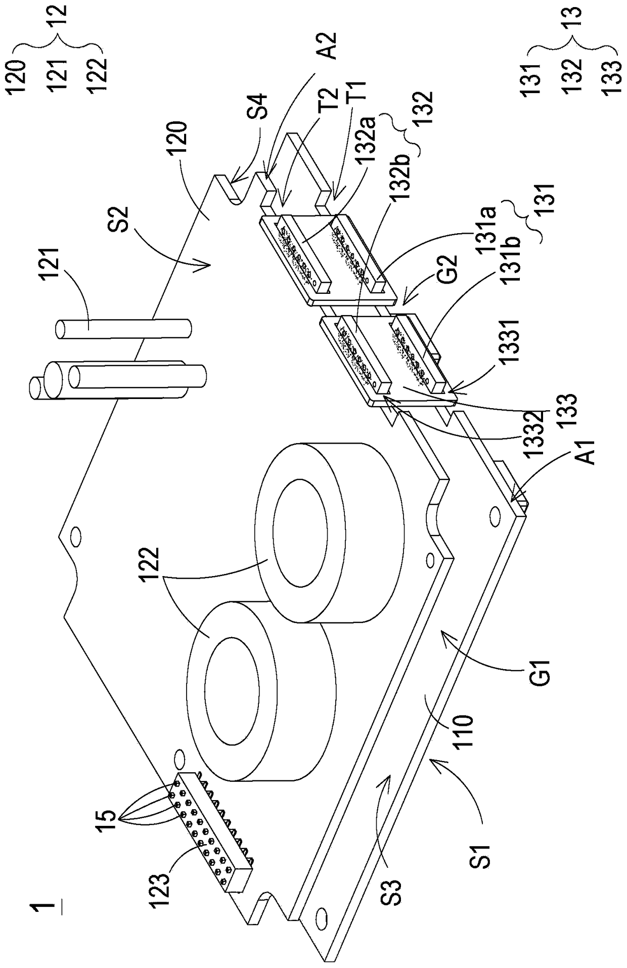 Power module and its bridge device