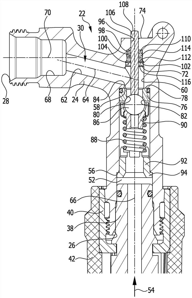 Valve guns for high-pressure cleaning equipment