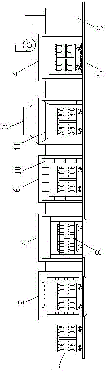 Smoked meat production apparatus convenient for monitoring