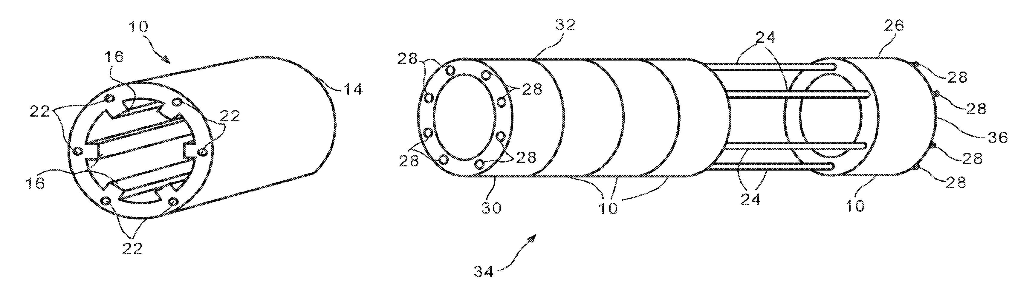 Modular blades and methods for making same