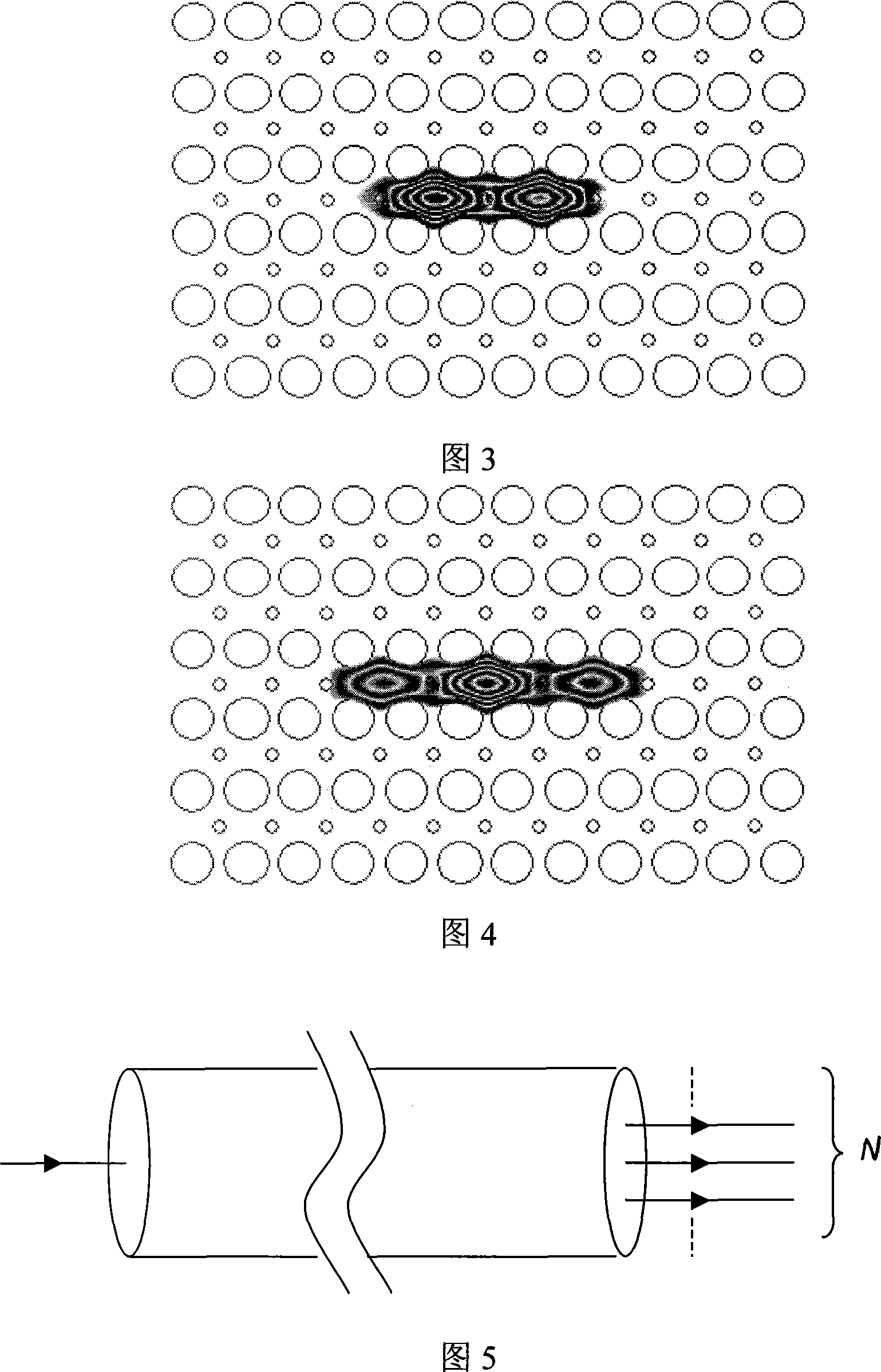 Photon crystal optical fibre polarization-maintaining beam splitter