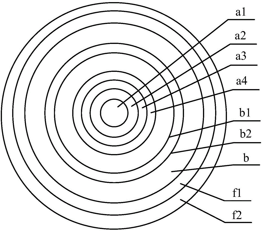 Low-loss large-effective area single mode fiber and manufacturing method thereof