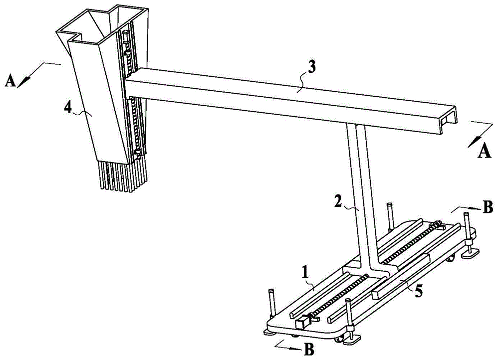 White spirit brewing retort loading dispersing machine suitable for multiple types of liquor retorts