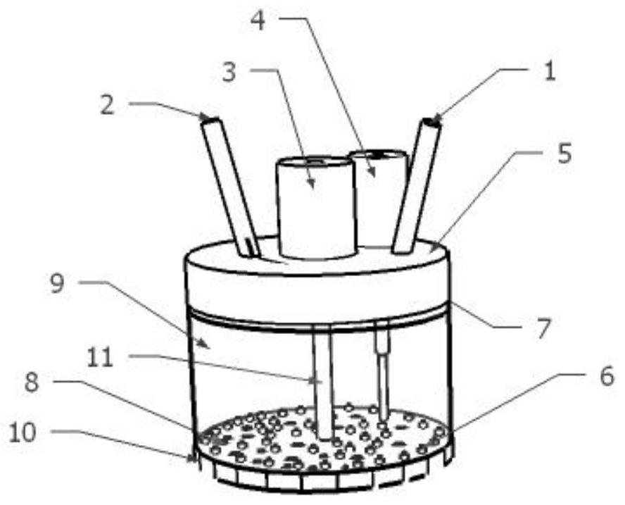 Rotary ultrasonic-microwave combined microfluid extraction equipment