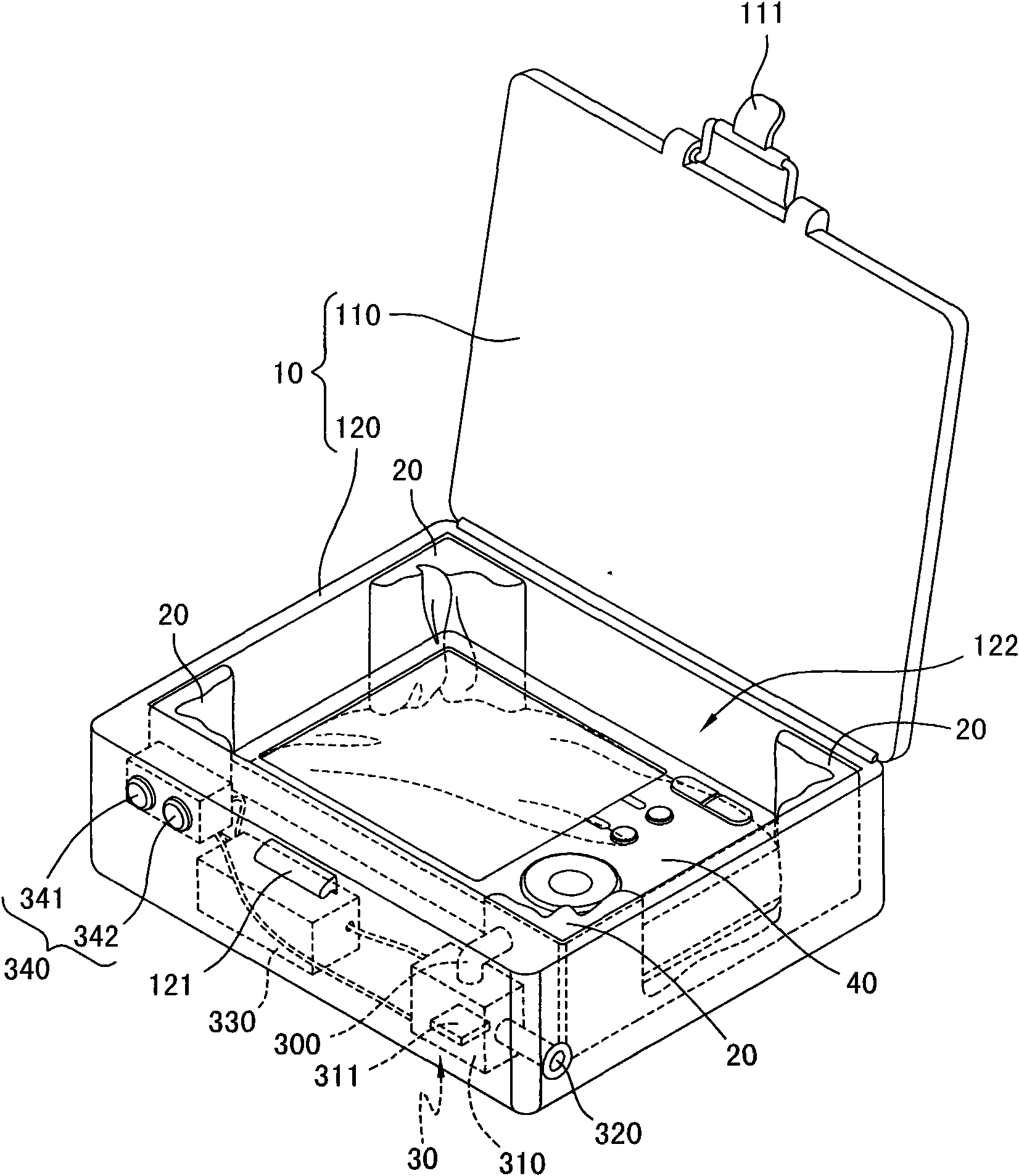 Box body structure