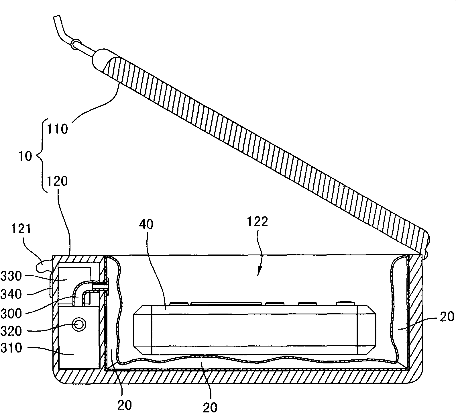 Box body structure