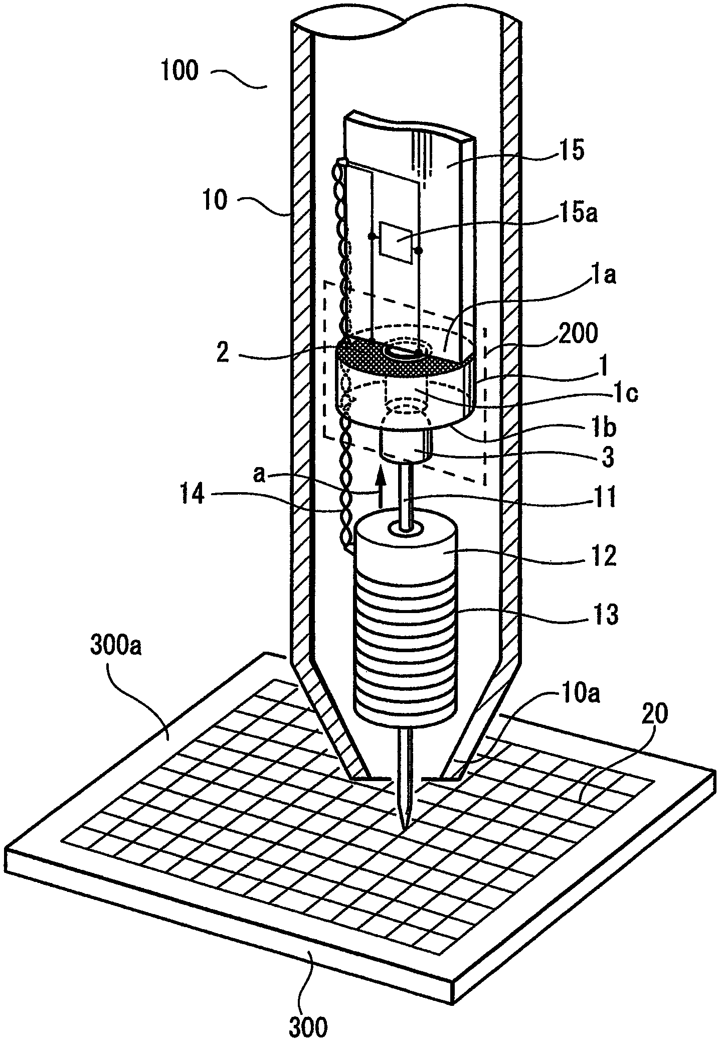 Position indicator, variable capacitor, position input device and computer system