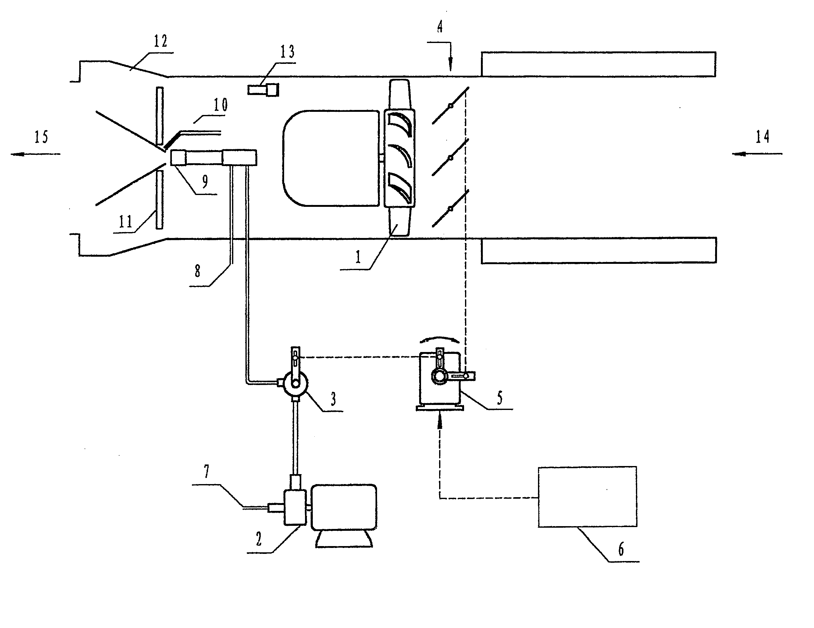 Autocontrol burner and a combustion control method