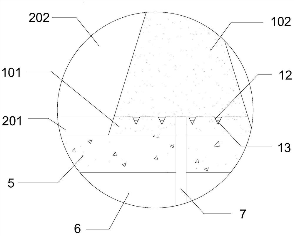 Earth rock cofferdam anti-seepage construction method combining high-pressure jet grouting and clay core wall