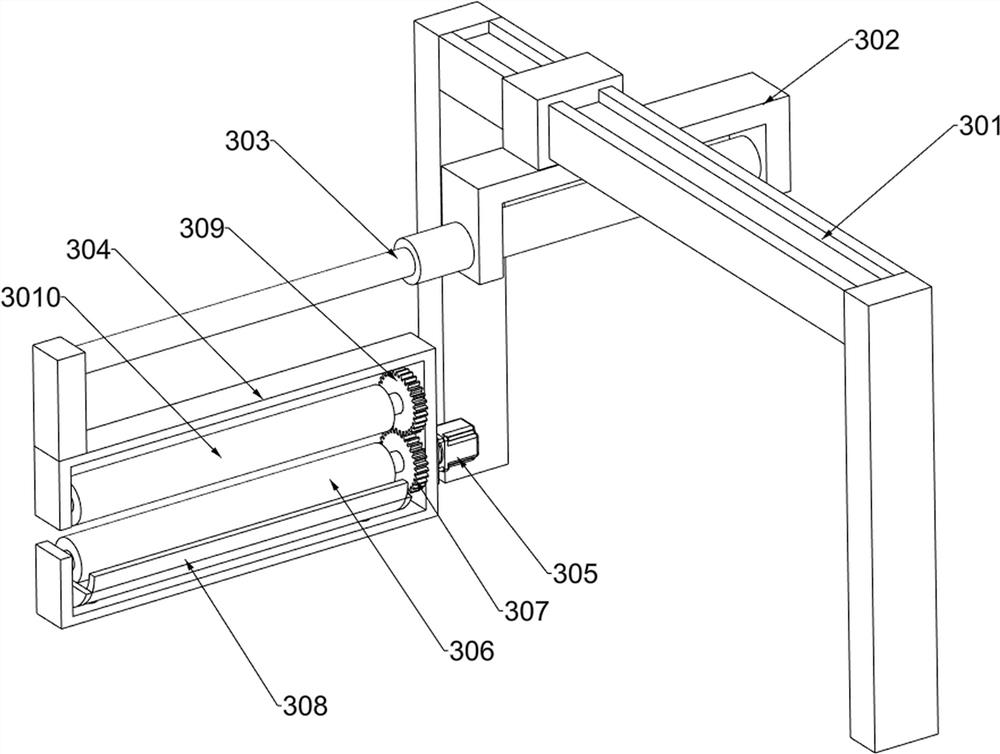 Cotton cloth gluing equipment for surface flattening treatment