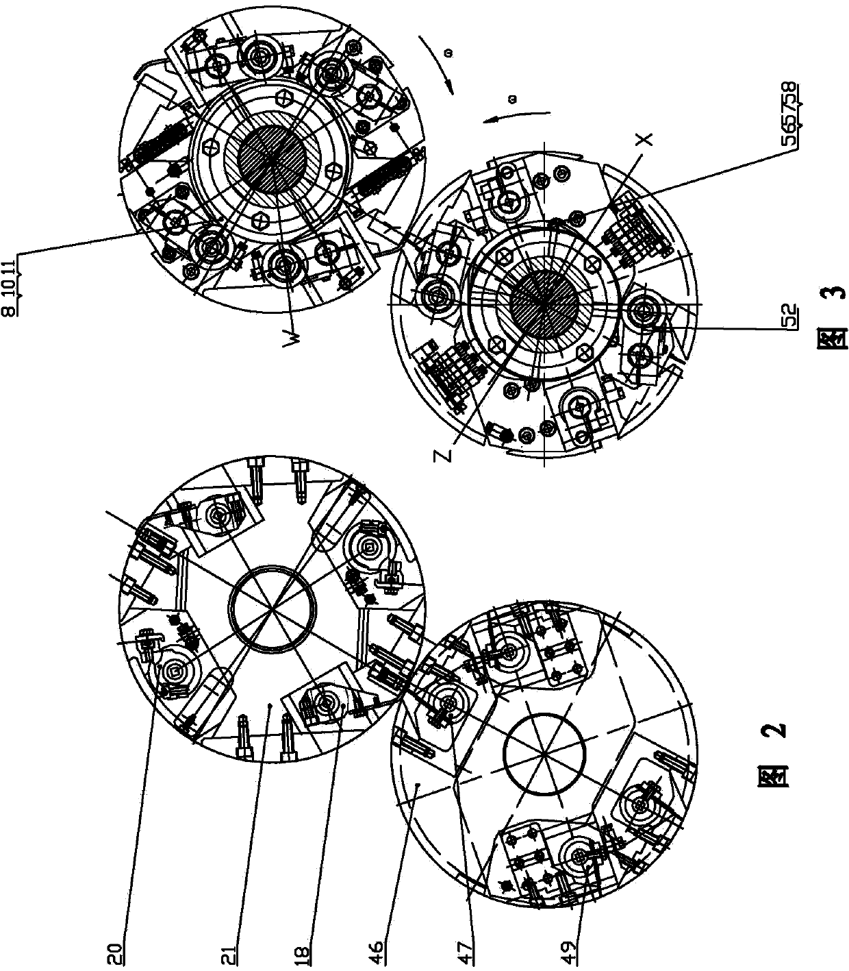 8K and 32K cam conversion regulation device for roll paper folding machine