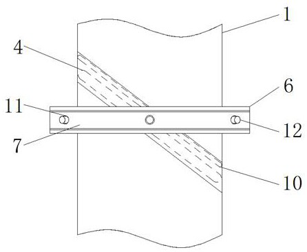 A connection cable structure for robot underwater operation