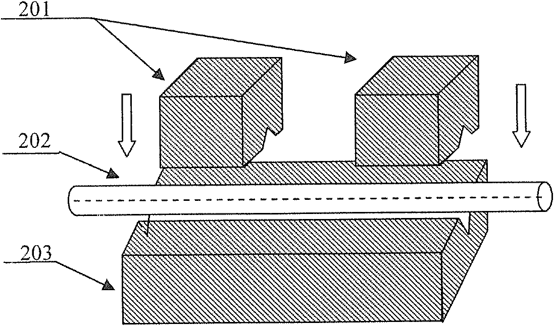 Cascade type optical fiber total phosphorous content detection sensor and manufacturing method thereof