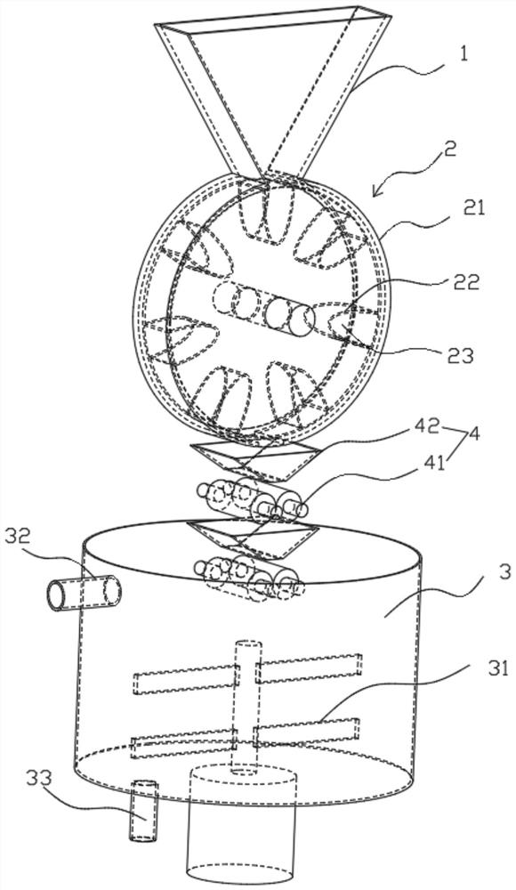 Automatic nano-pesticide proportioning and dissolving device