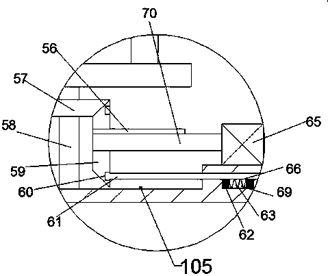 A mobile oiling device for high-grade crocodile skin smooth texture