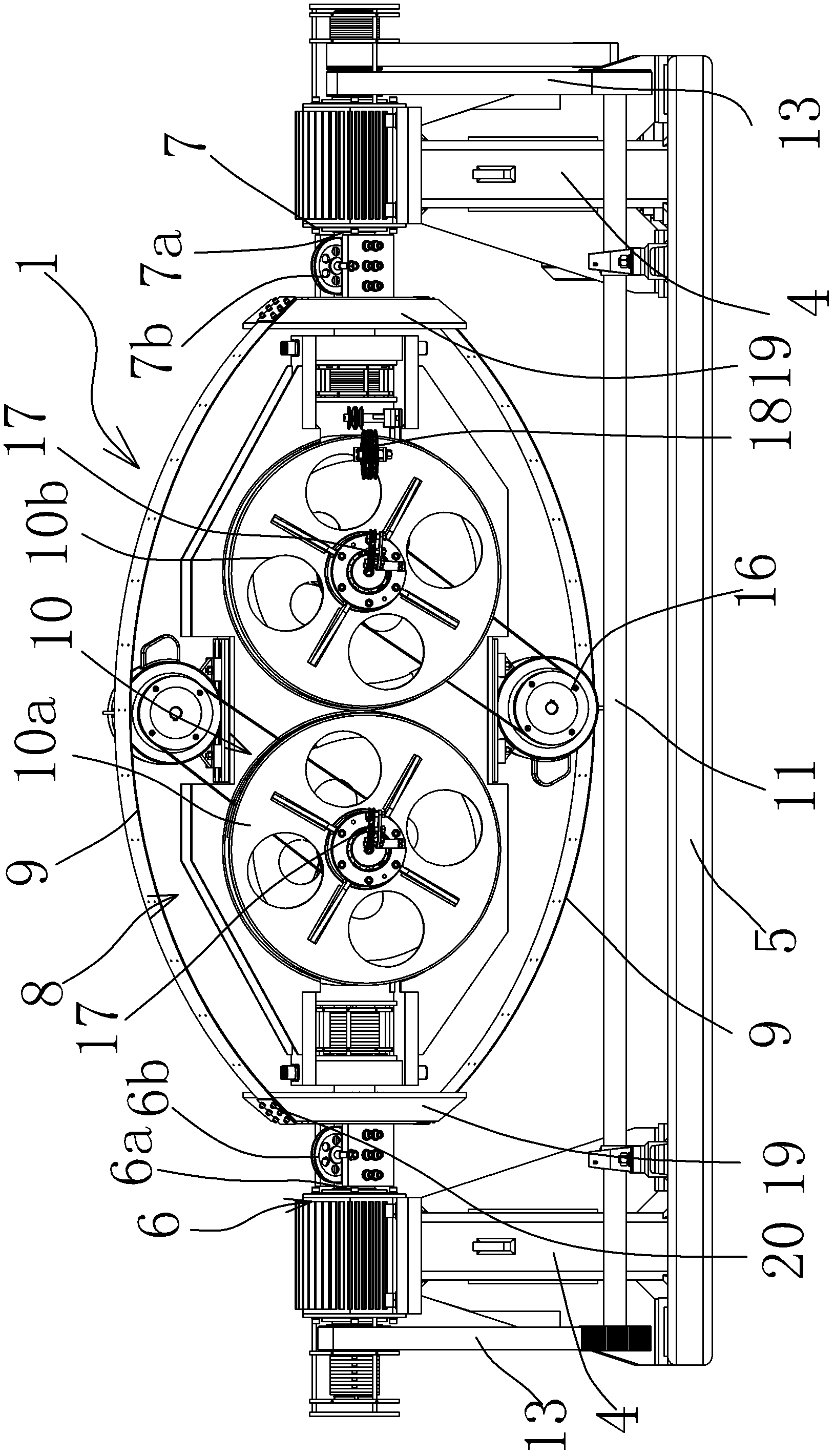 Twisting machine