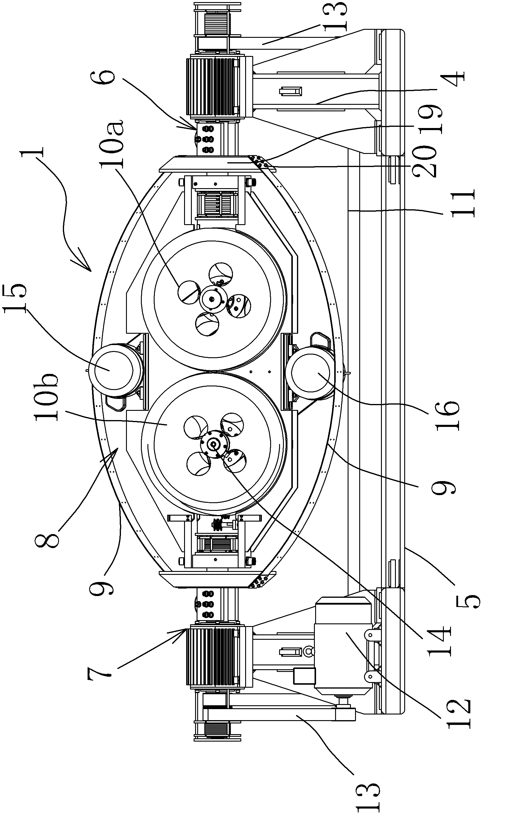 Twisting machine