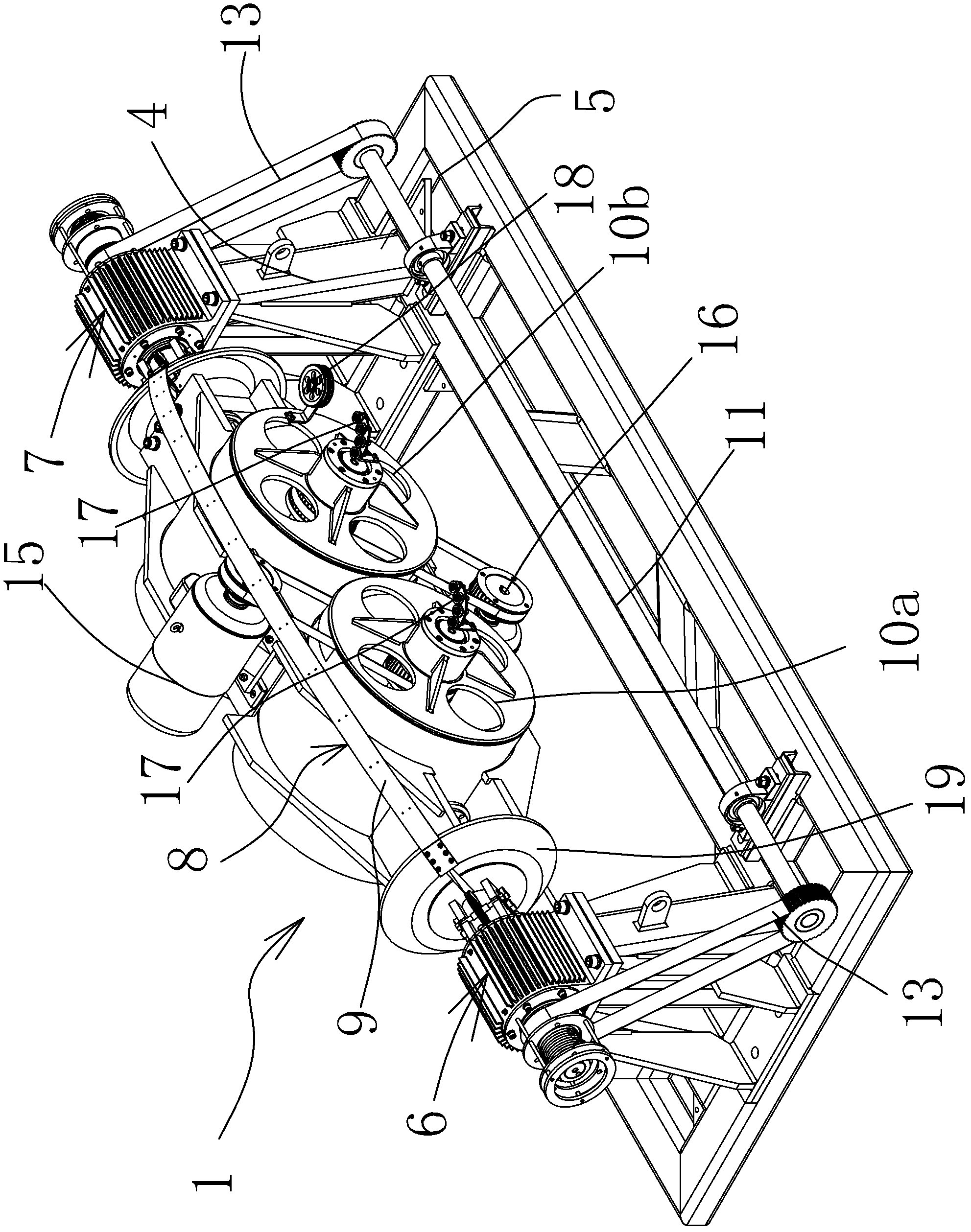 Twisting machine