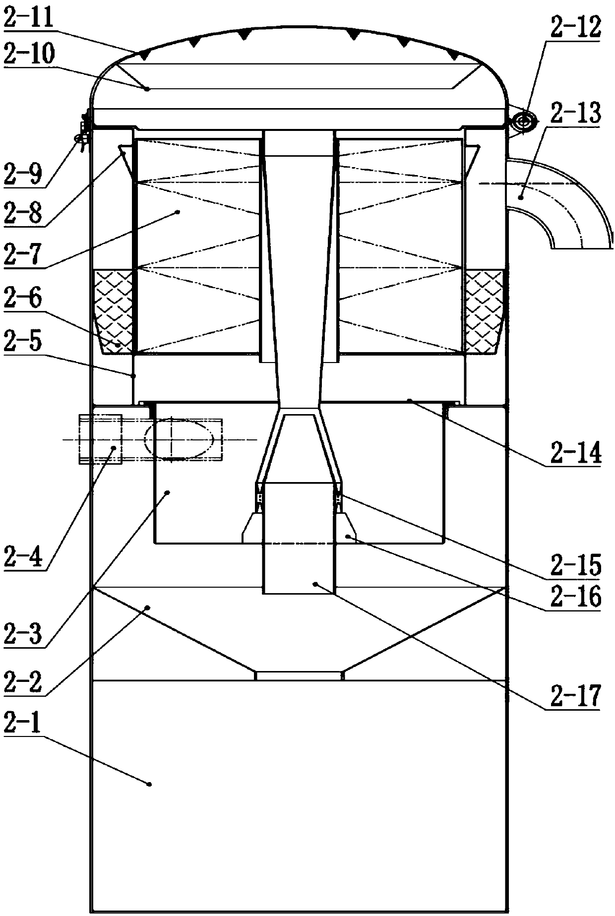 Movable hazardous chemical substance decontamination and dust removal method