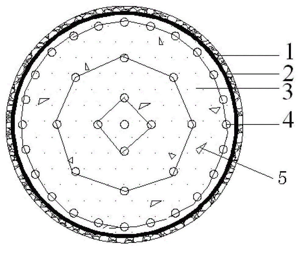 Simulation experiment method for tunnel drivage blasting