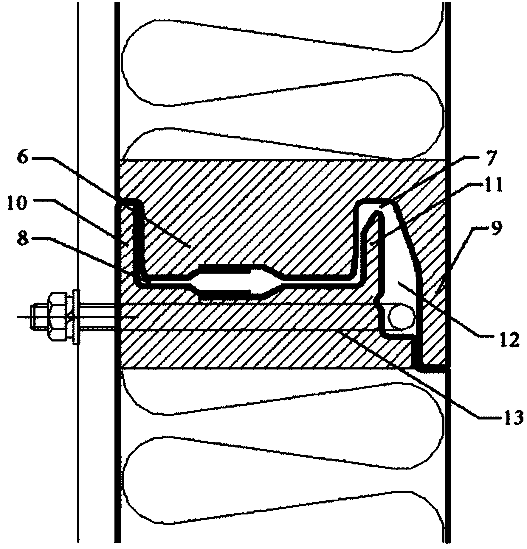 Externally-hung sound barrier