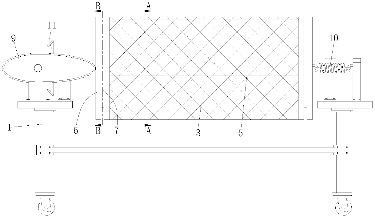 Down disinfection auxiliary equipment with anti-adhesion function