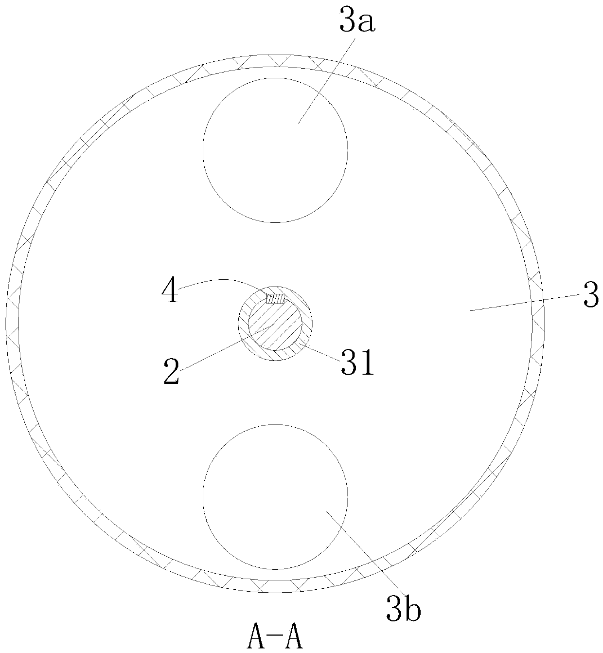 Down disinfection auxiliary equipment with anti-adhesion function