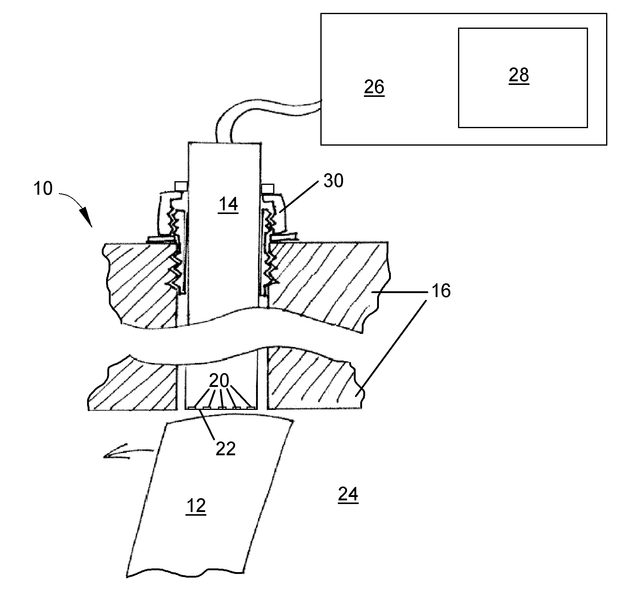 System and method for online monitoring of corrosion of gas turbine components