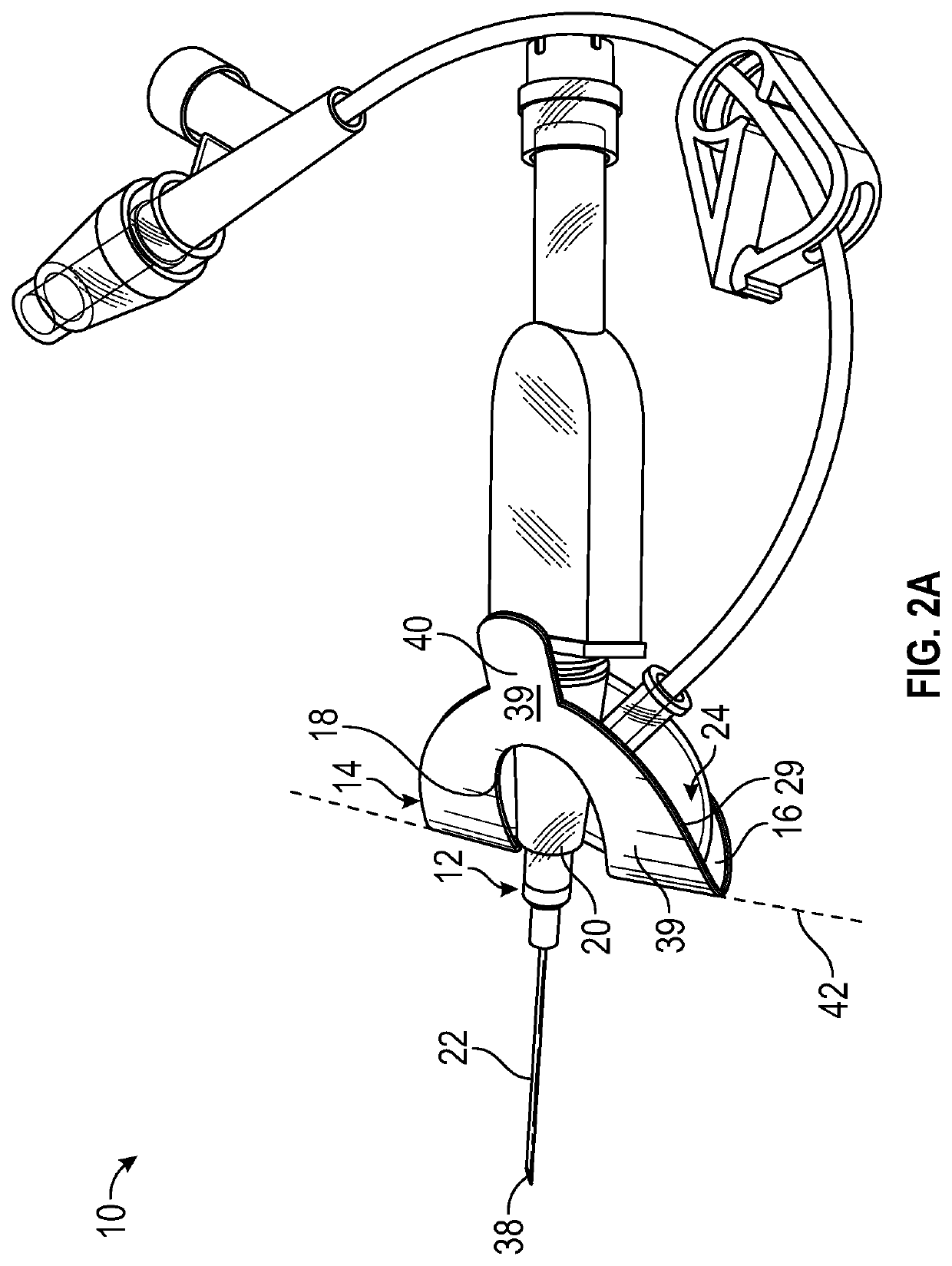 Integrated vascular access device and anchor pad