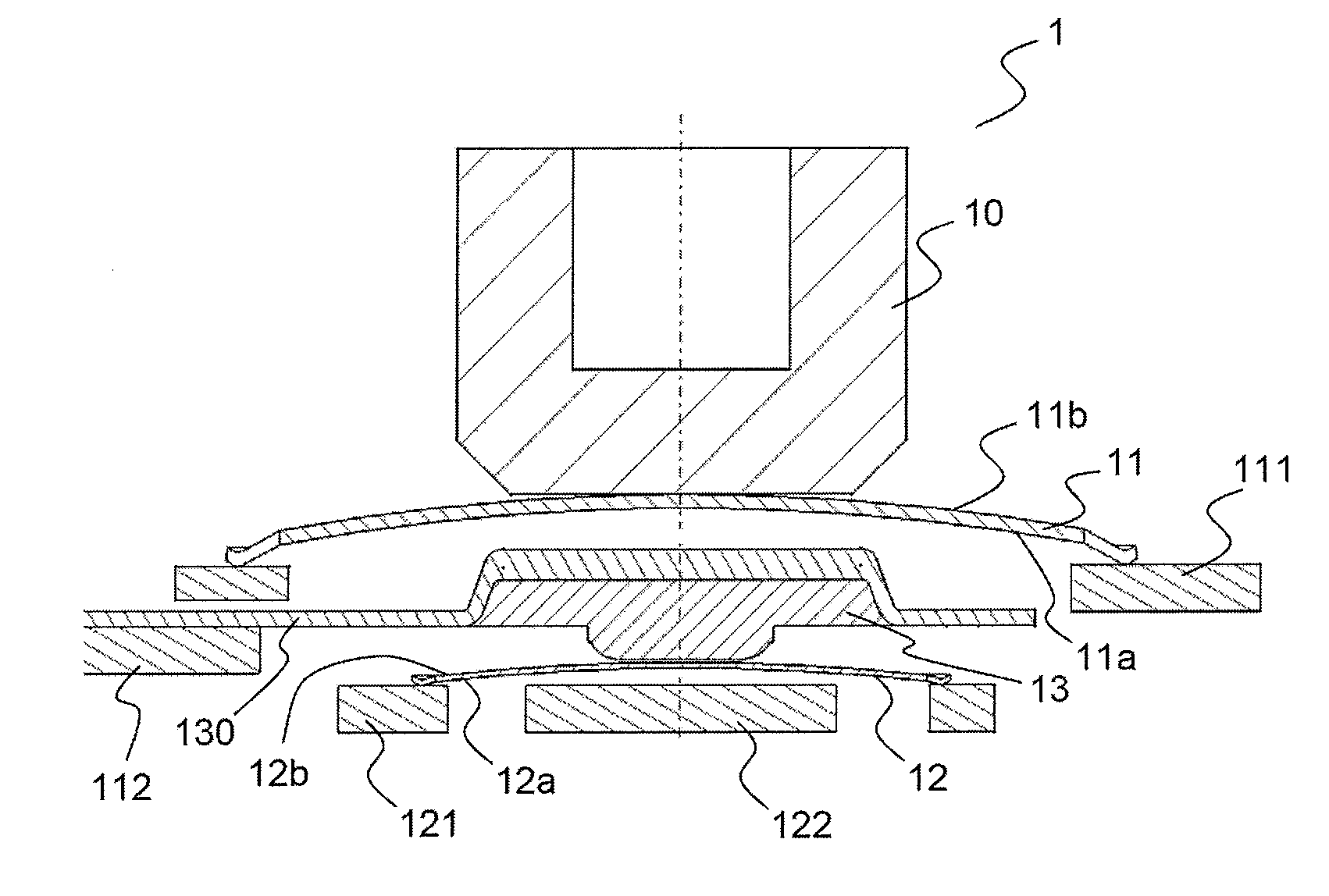 Compact Double-Contact Secured Pushbutton Switch