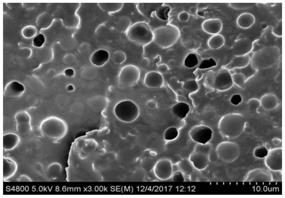 A kind of polymer blend compatibilized by silane carbon quantum dots and its preparation method and application