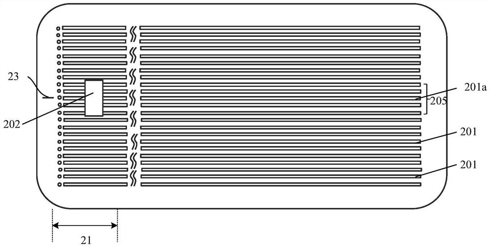 Method and device for confirming physical location of failure address in chip storage area