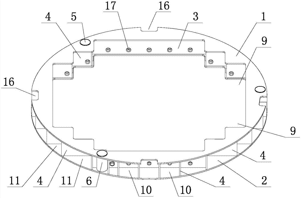 Manufacturing method of hollow ring member