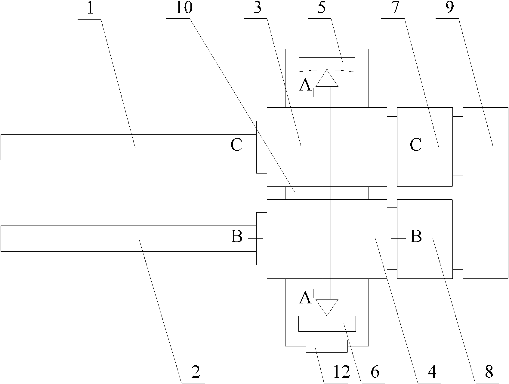 Intermediate and far infrared two-waveband laser