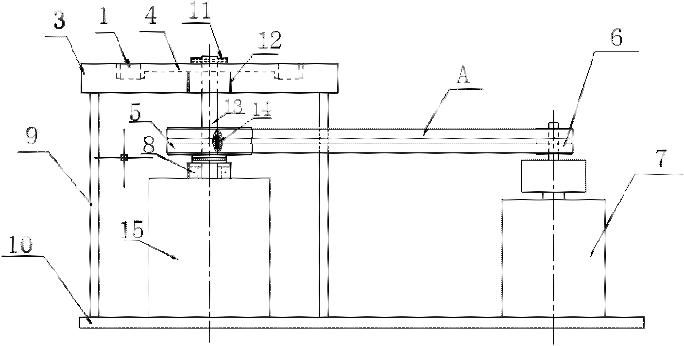 Method and device for simulating multi-rush fracture toughness of well drilling working condition