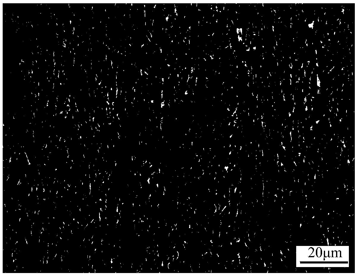 A high-strength plastic vanadium microalloyed dual-phase steel seamless pipe and its preparation method