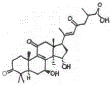 Application of ganoderic acid A to anti-depression