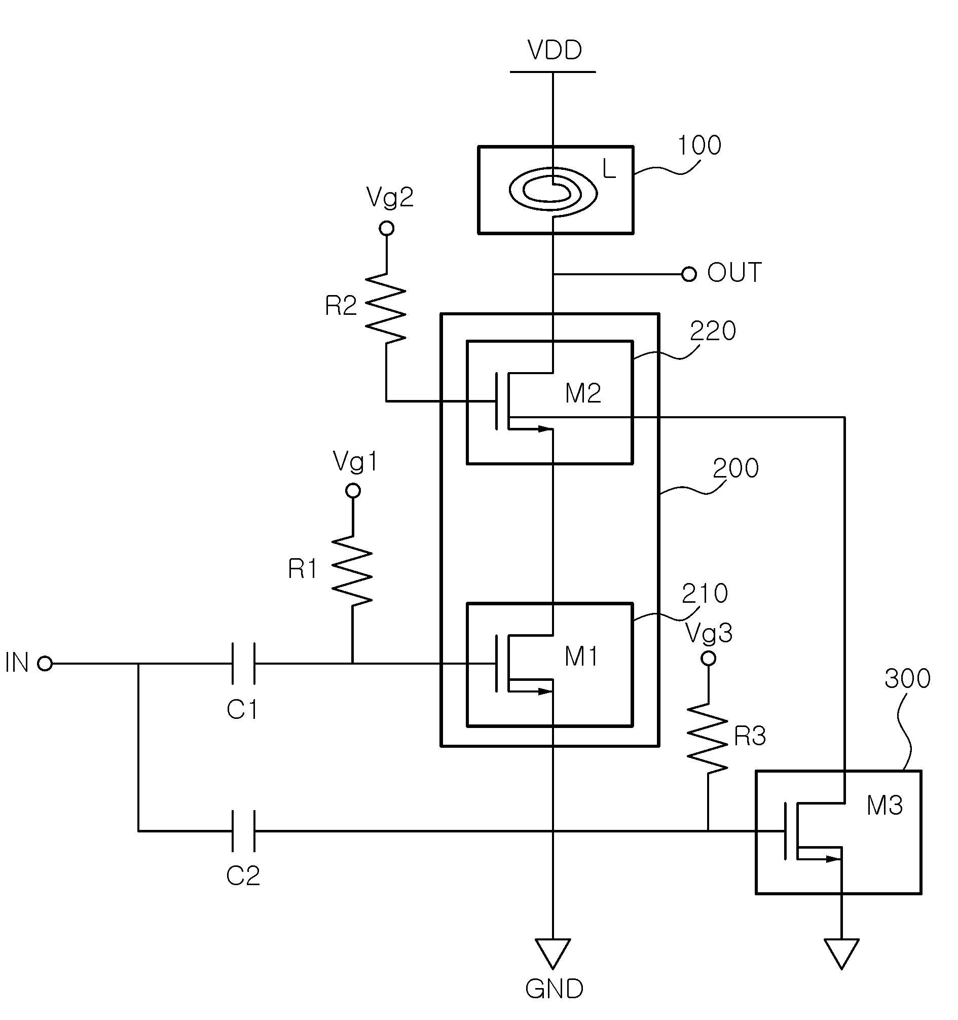 CMOS power amplifier