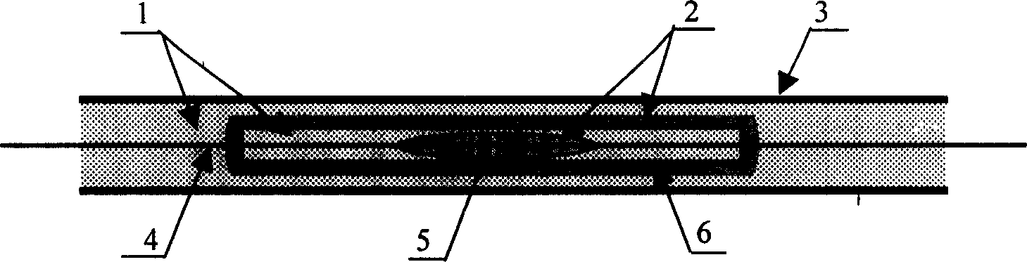 Temperature transducer for optical fiber grating steel tube packaging