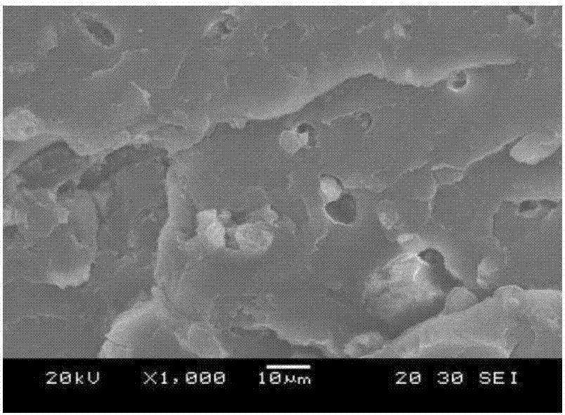 HDPE / FF (High density polyethylene / feather fiber) composite material added with carbonized FF and preparation method thereof