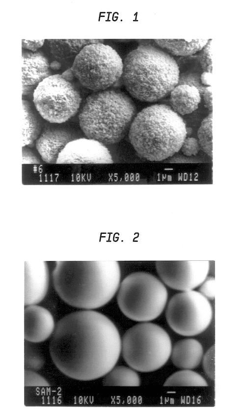 Micro-serrated particles for use in color toner and method of making same