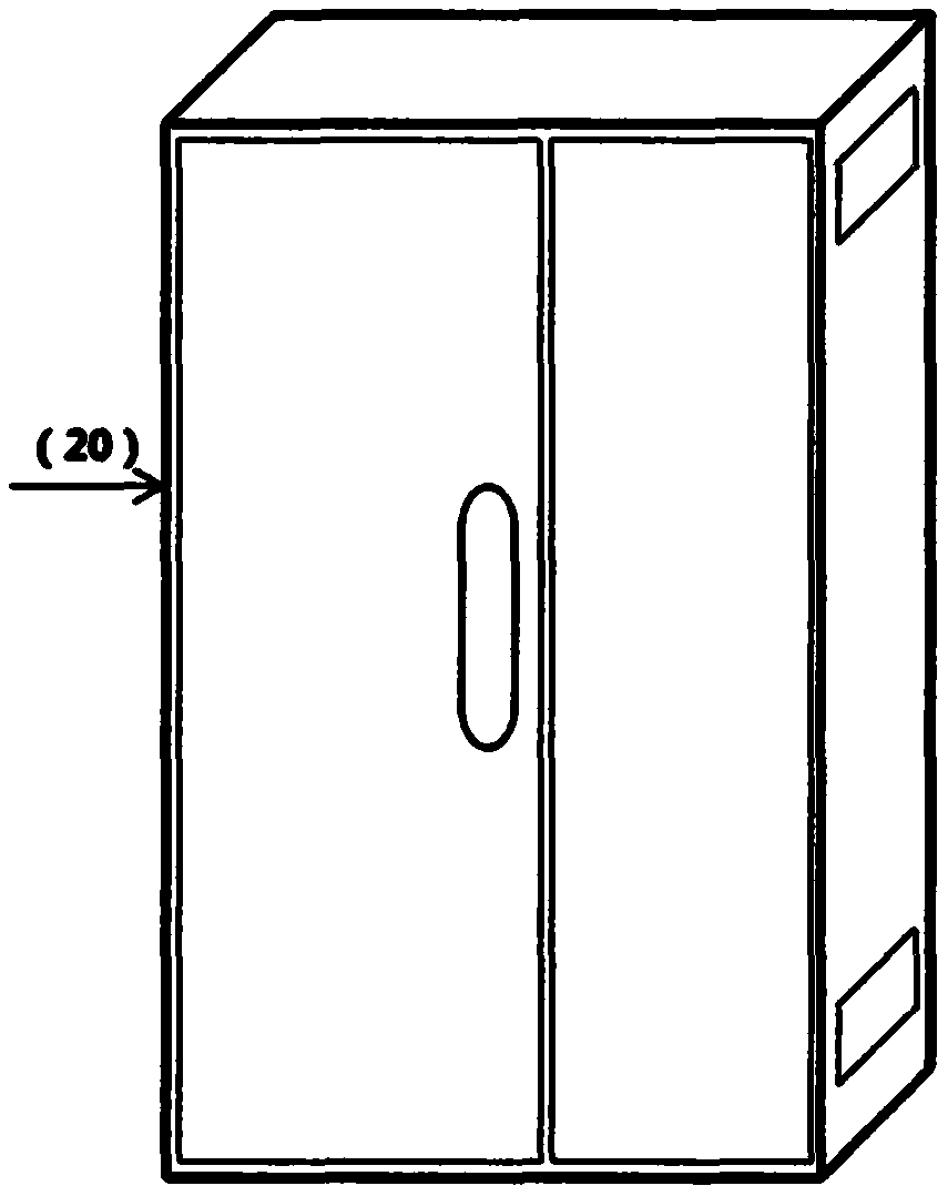 Digital relay protection cabinet for monitoring load operation by adopting electric power sensor