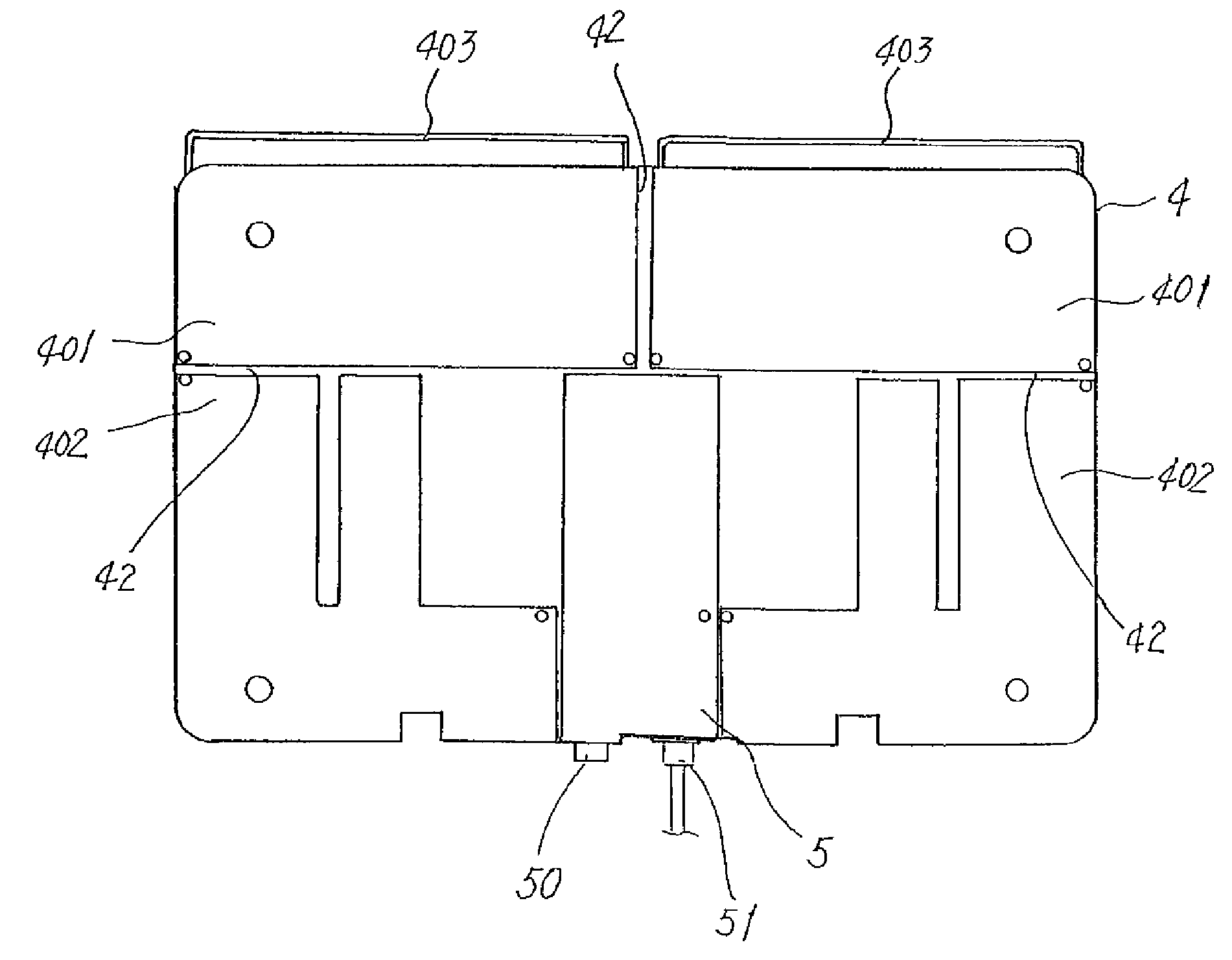 Multi-directional panel antenna