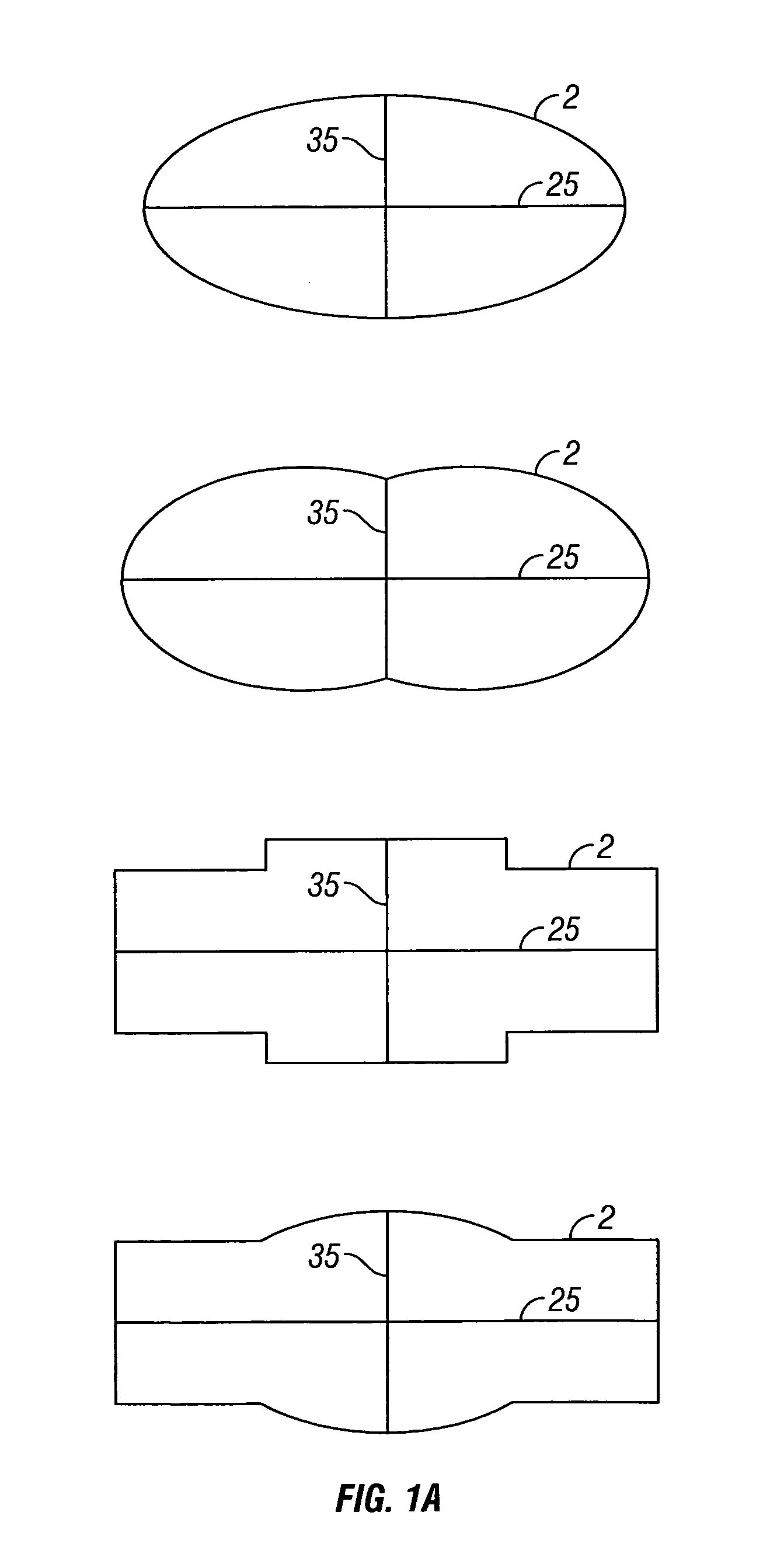 Marine acoustic vibrator having enhanced low-frequency amplitude