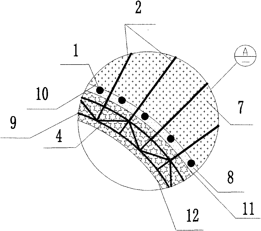 Quick supporting method for large-deformation roadway easy to fall, break and loosen and apparatus thereof