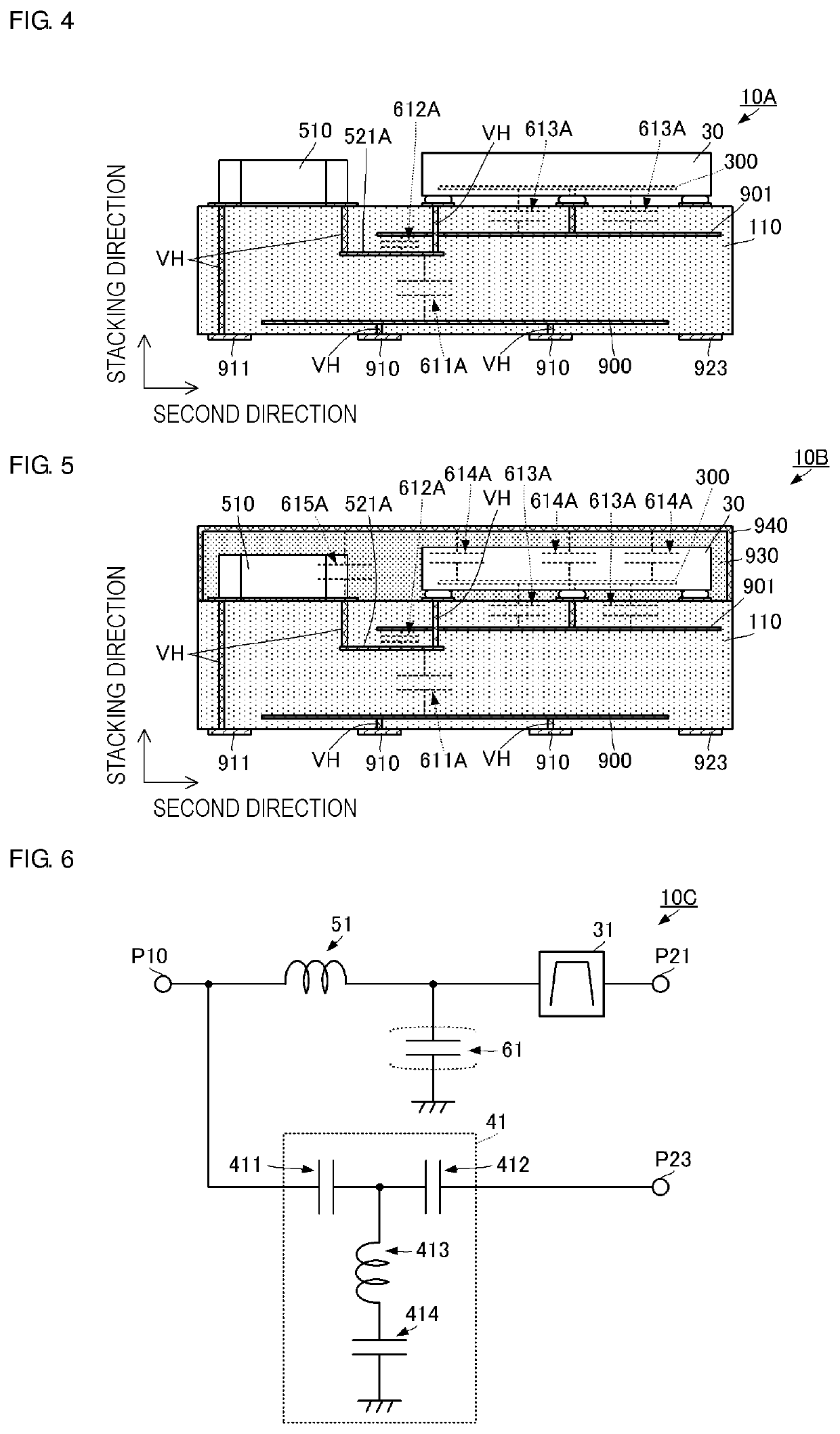 Radio-frequency front end circuit, high-frequency signal processing circuit, and communication device