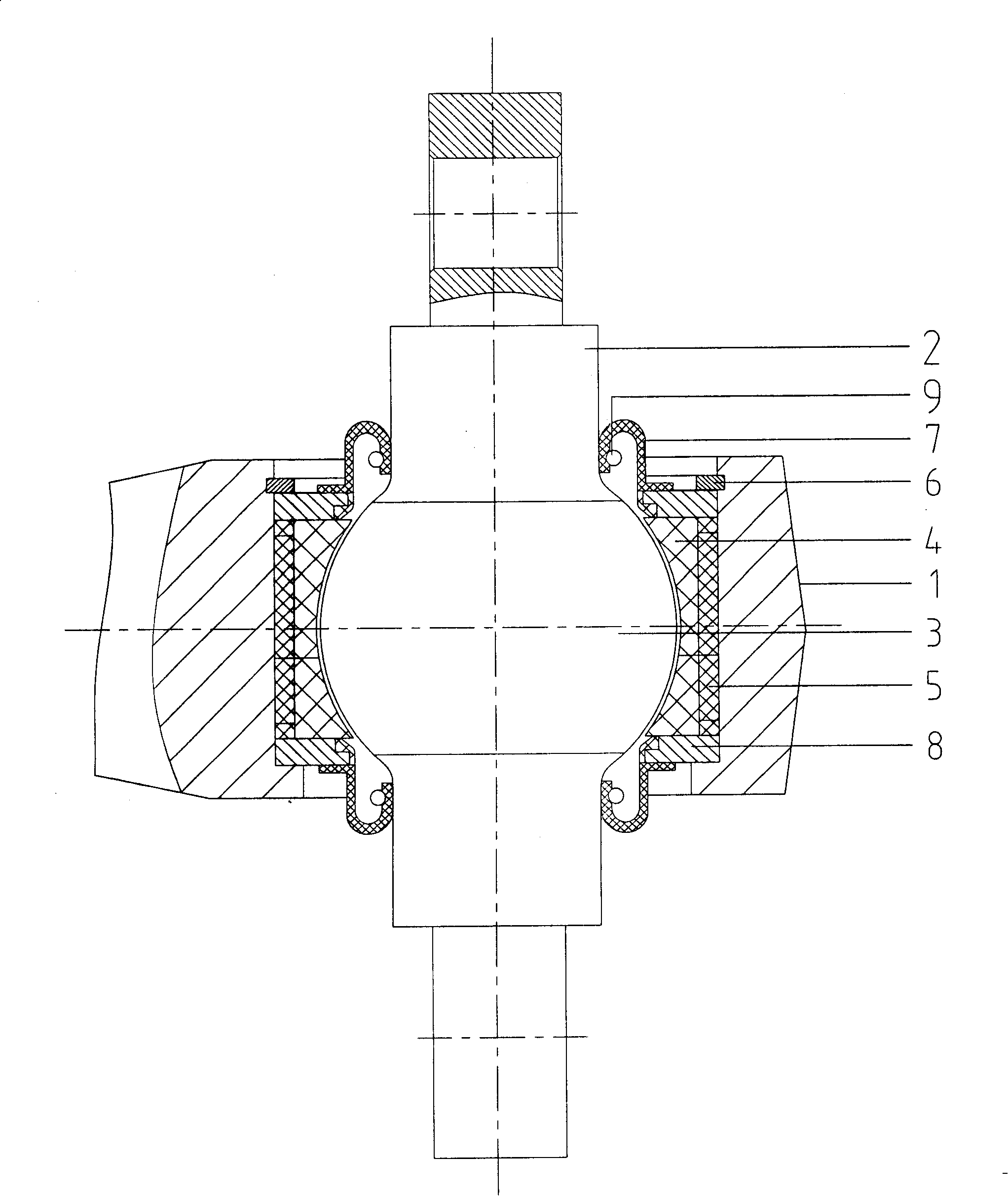 Automobile torque rod assembly